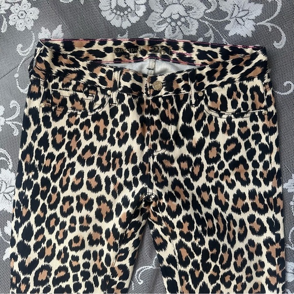 Kate Spade Broome Street Leopard Print Jeans Sz 26 - Picture 6 of 16
